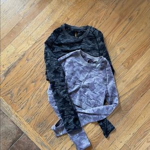 Gymshark Camo Long Sleeve Tops